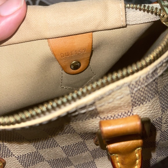 Louis Vuitton Speedy Bandouliere 25 Damier Azur - Picture 5 of 9